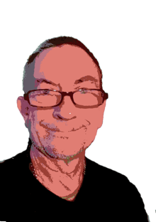 Mike the Boilerman self-portrait